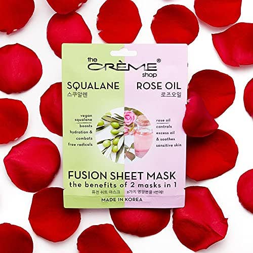 The Crème Shop Fusion Face Mask – Squalane & Rose Oil