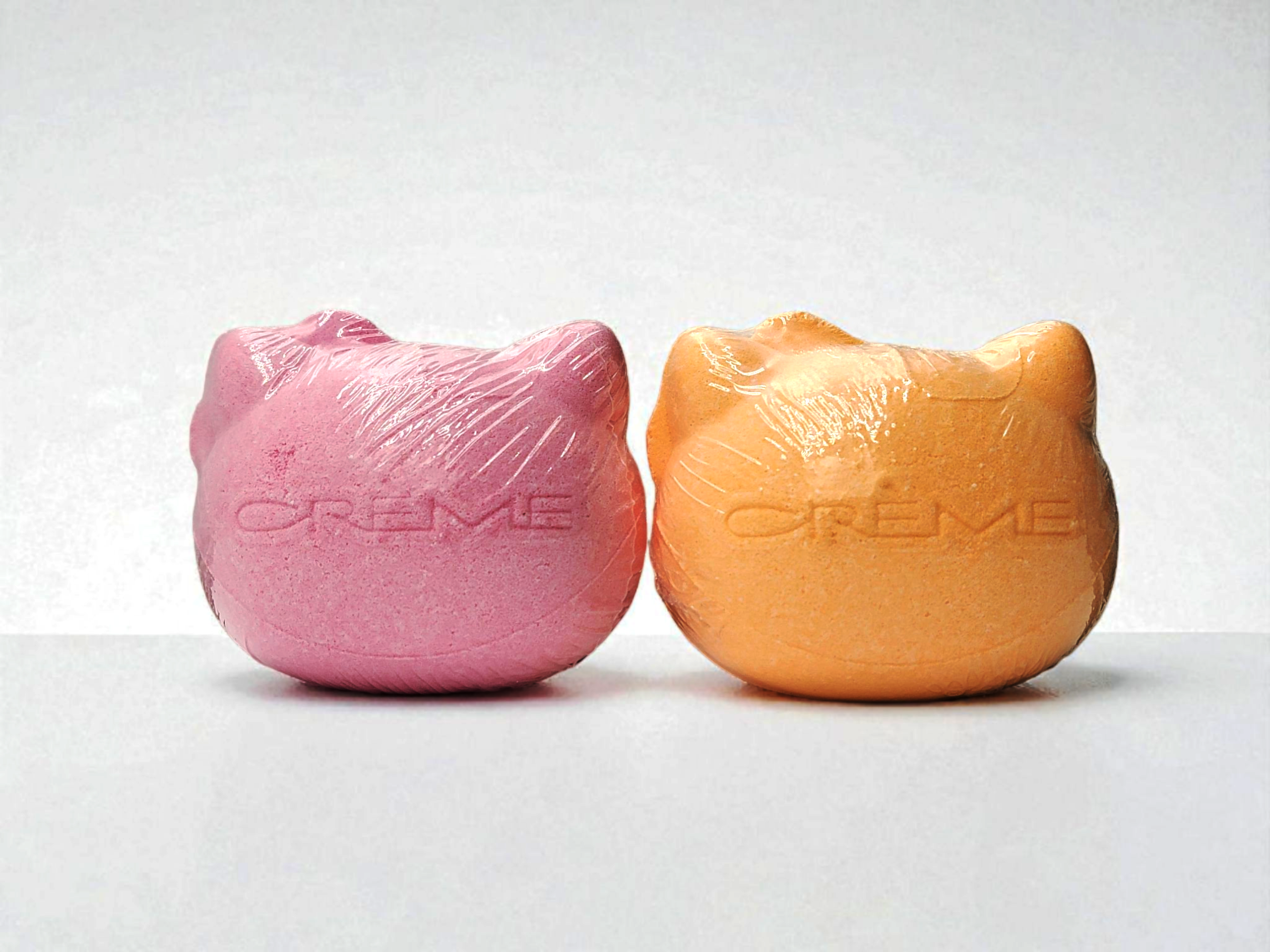 The Crème Shop x Hello Kitty Aromatherapy Bath Bomb Duo