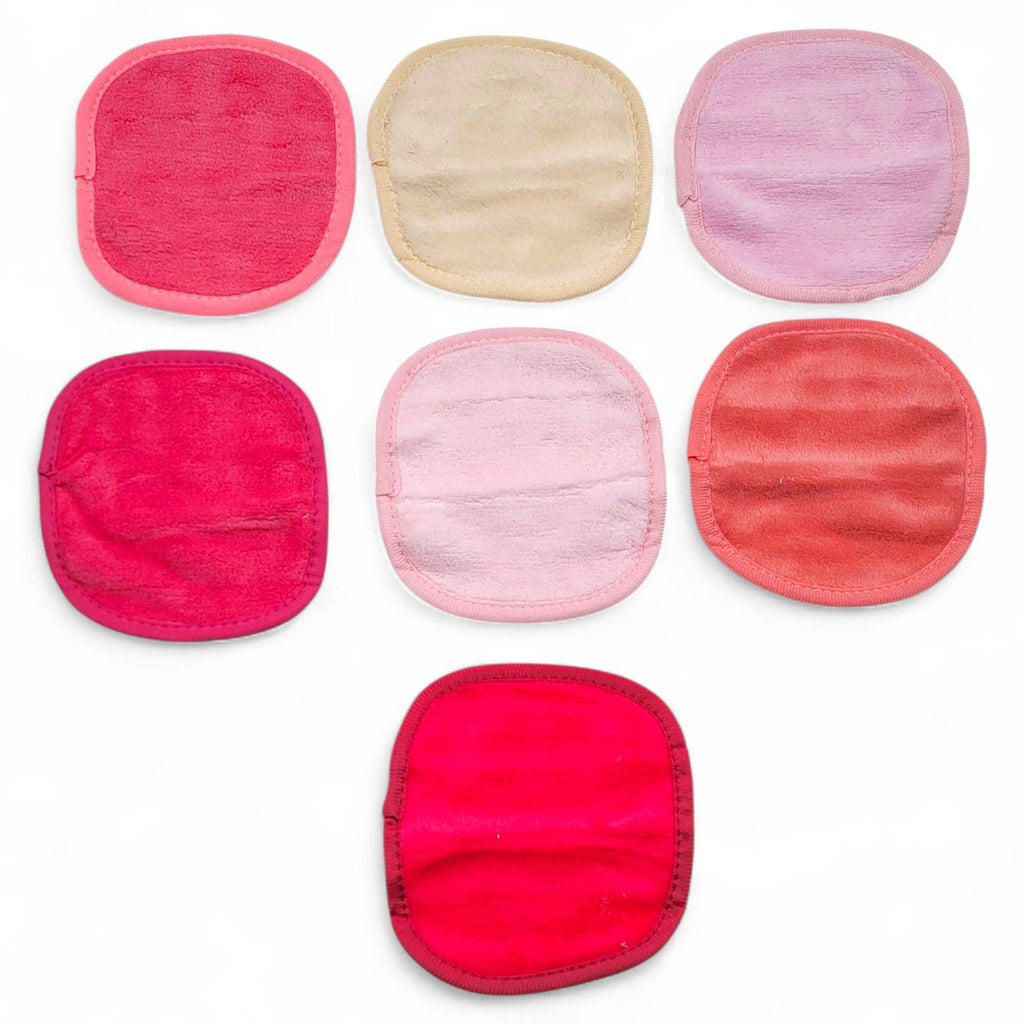 Illuminate Round Microfiber Facial Cloths 7-Piece