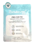 The Crème Shop Klean Beauty™ Vegan Collagen Face Sheet Mask