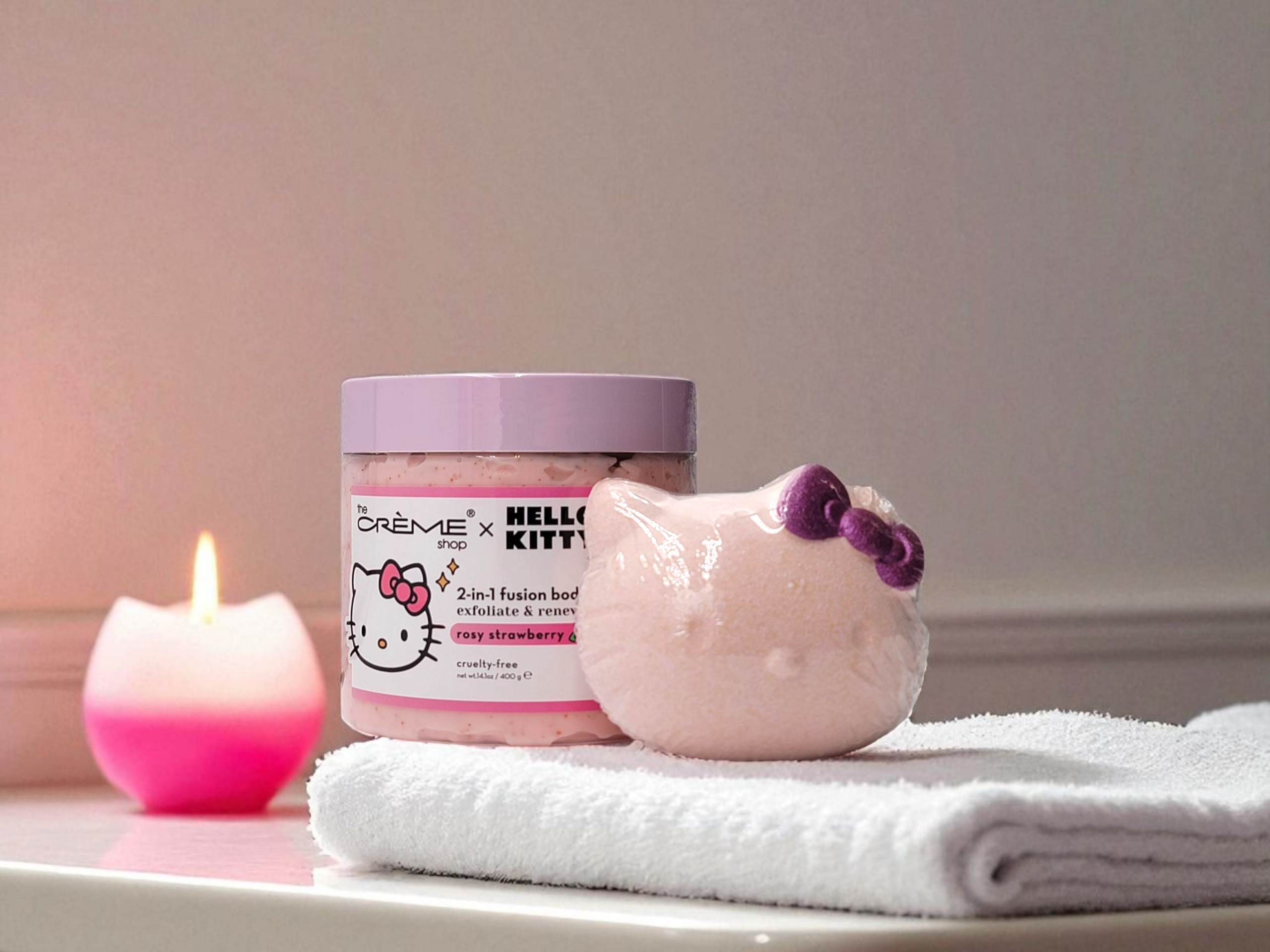 Hello Kitty Spa Gift Set, Rosy Strawberry