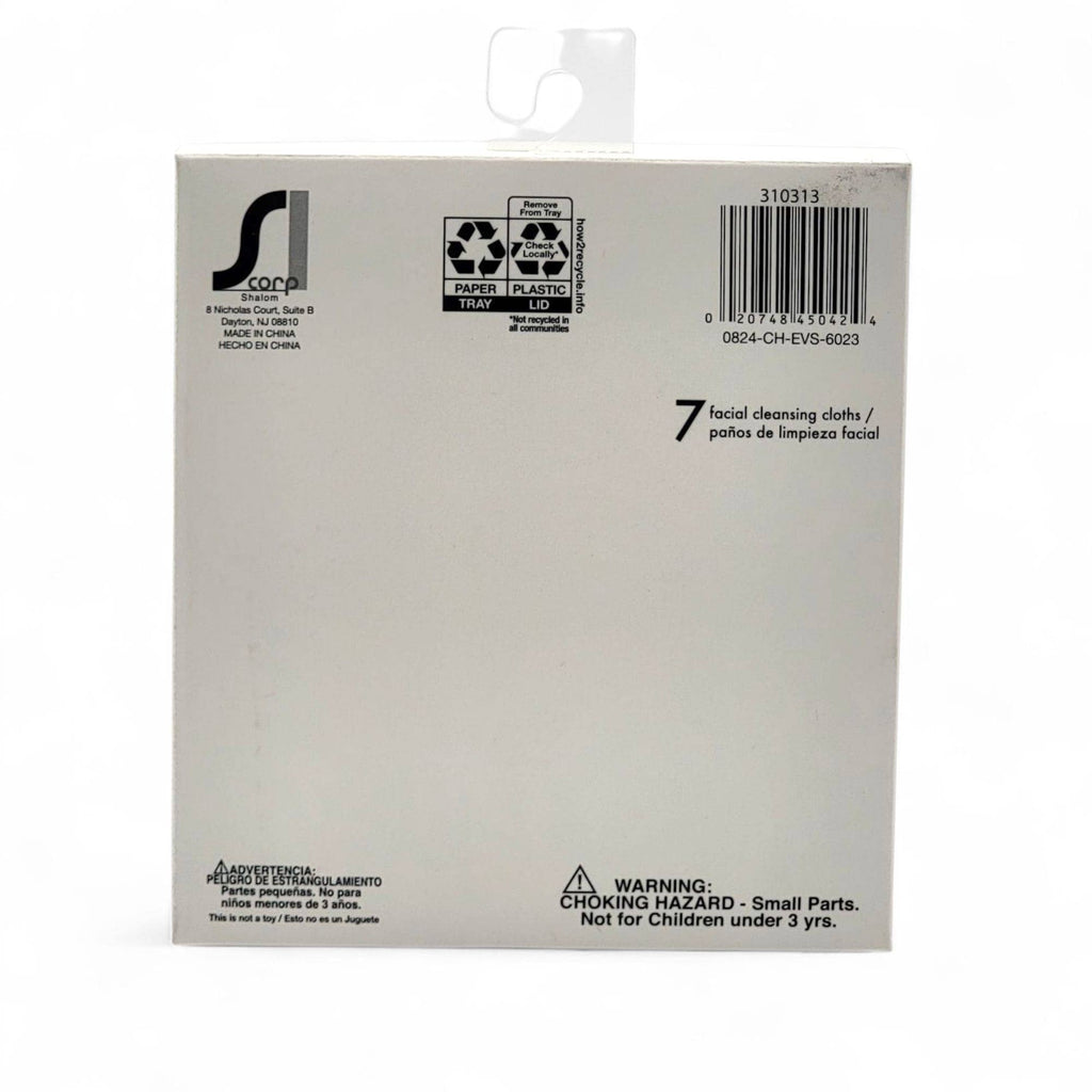 Illuminate Round Microfiber Facial Cloths 7-Piece